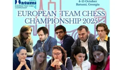 Kişi şahmatçılarımız Avropa çempionatında gümüş medal alıb