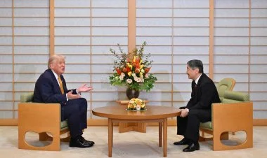 ABŞ Prezidenti Donald Trampın Yaponiyaya səfəri başlayıb