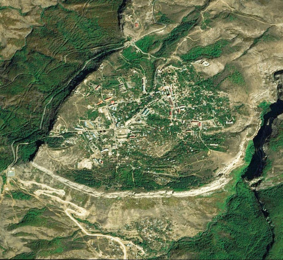 Şuşanın kosmosdan çəkilmiş şəkli