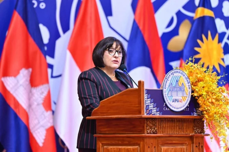 Sahibə Qafarova Kambocada ASEAN PA Baş Assambleyasında