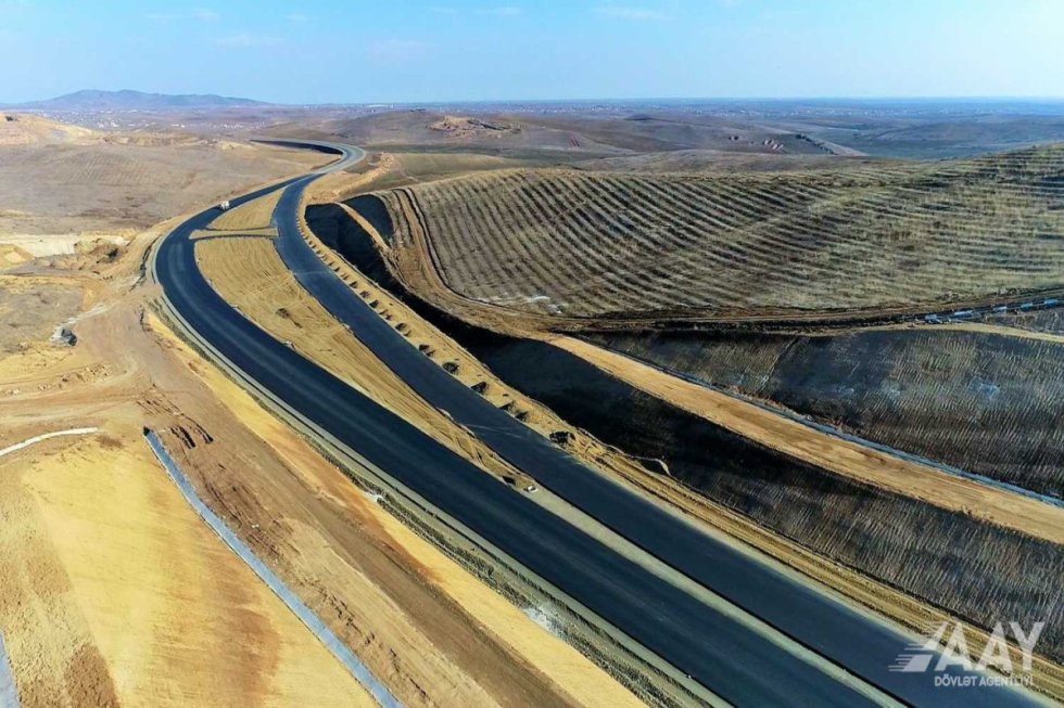 Füzuli-Hadrut yolunun tikintisi yekunlaşır FOTO