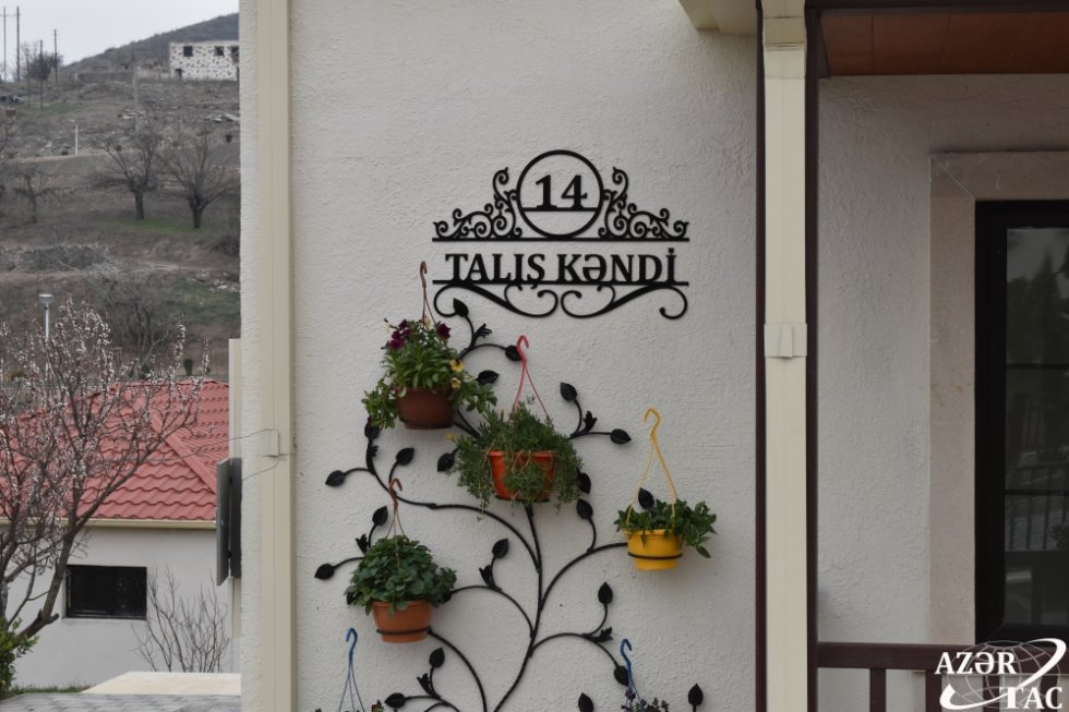 Talış kəndinə köç FOTO